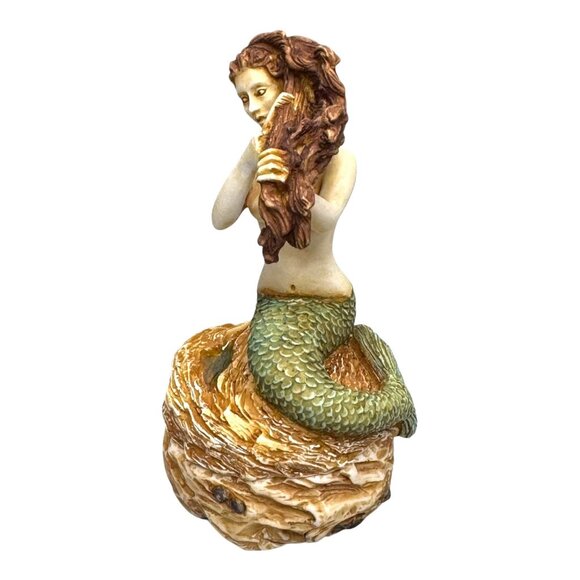 Mirari Mermaid By Tales Of Gramarye Harmony Kingdom Trinket Jewelry Box Isle - Picture 9 of 13